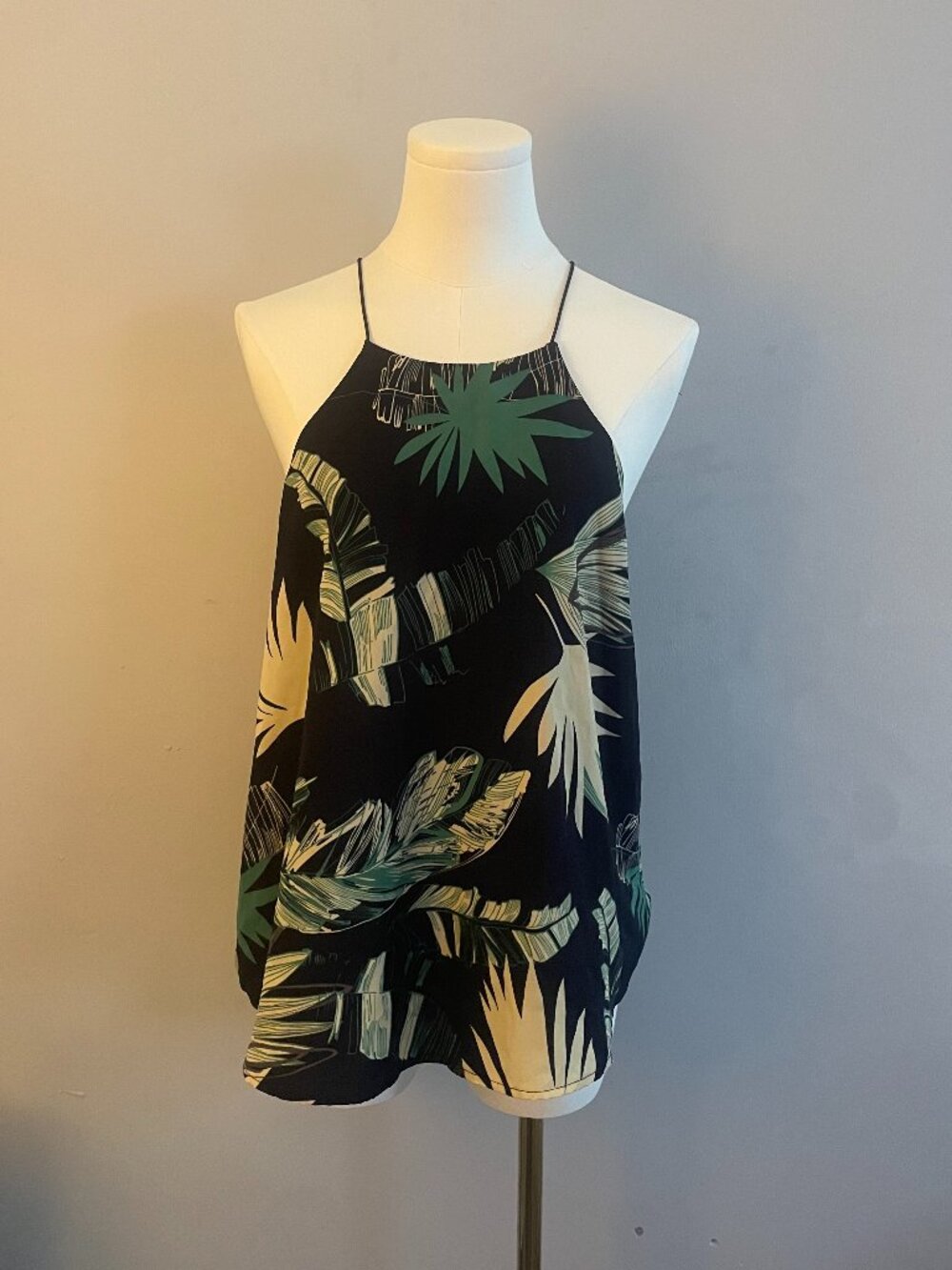 Tropical Print Blouse Size S